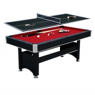 Spartan 6-ft Pool Table with Table Tennis Top